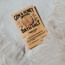 Load image into Gallery viewer, Gem Honey Bath Salts