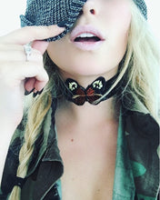 Load image into Gallery viewer, Monarch Leather Choker