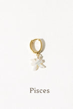 Load image into Gallery viewer, Mother of Pearl Zodiac Earring