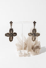 Load image into Gallery viewer, Silver Cross Native American Earrings
