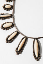 Load image into Gallery viewer, White Feather Antique Stone Necklace

