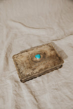 Load image into Gallery viewer, Turquoise Keepsake Box
